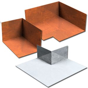 Stainless Steel and Copper Corners & End Dams